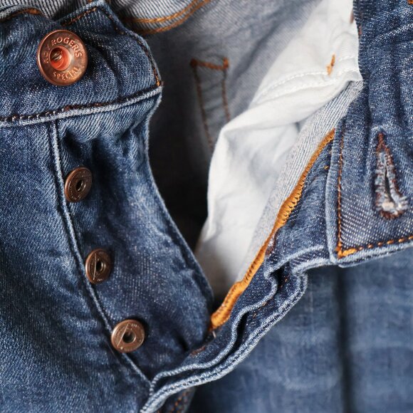 RARE Handmade Italian Roy Rogers Vintage Jeans - Picture 8 of 16